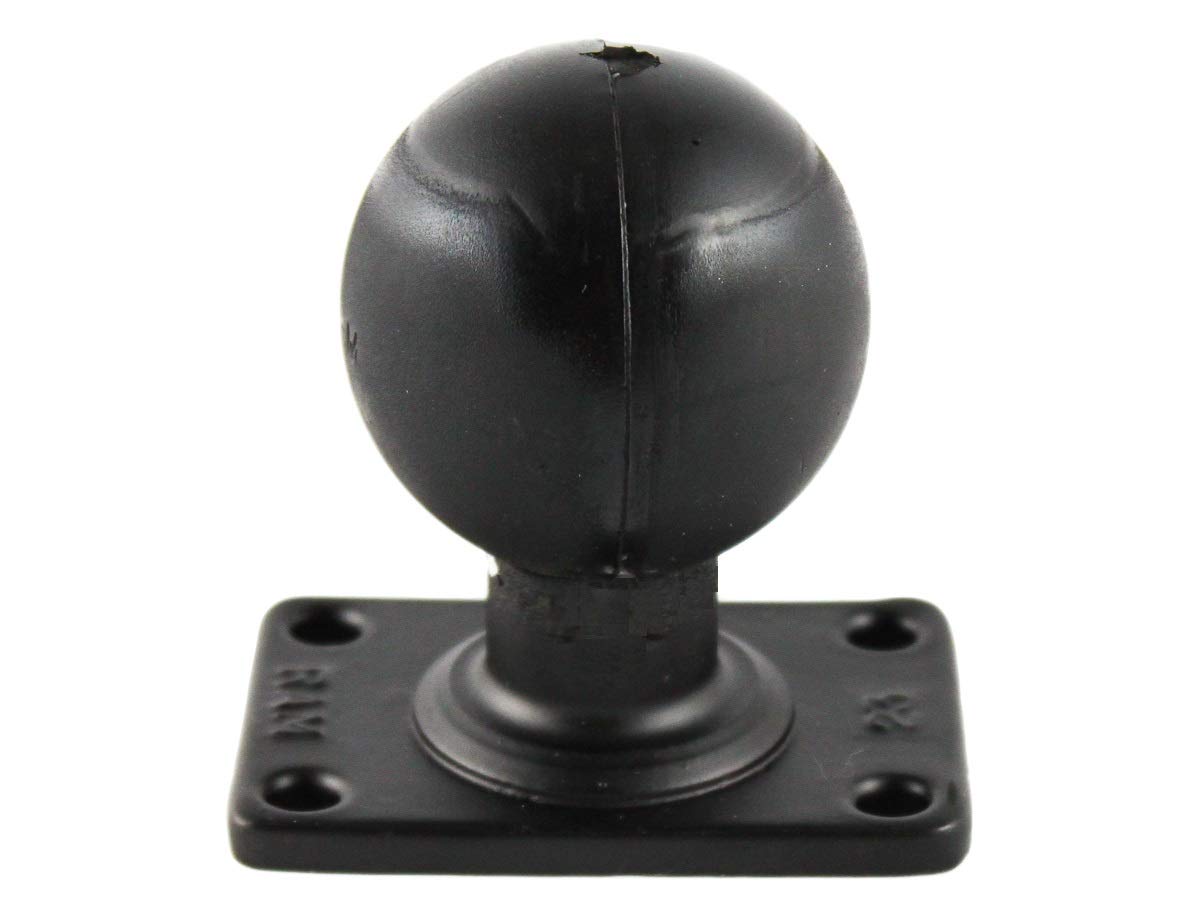 Ram Mount 2 x 3-Inch Base with 2 1/4-Inch Diameter Ball, Black