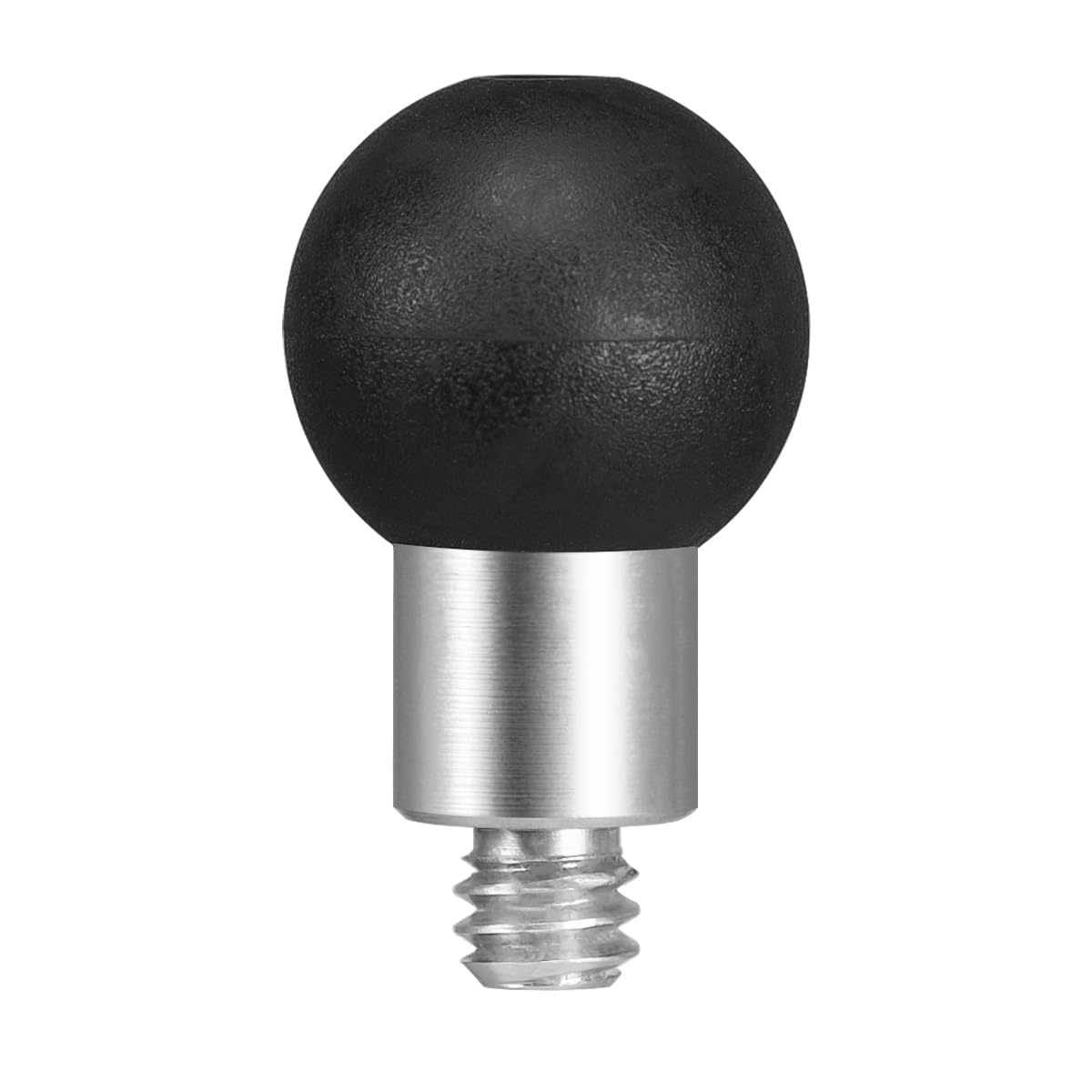 Fanaue B 17 Aluminum 17Mm Ball Head Adapter With 1/4 Inch Thread Compatible With Garmin Gps Mount And 17Mm Double Socket Arm For