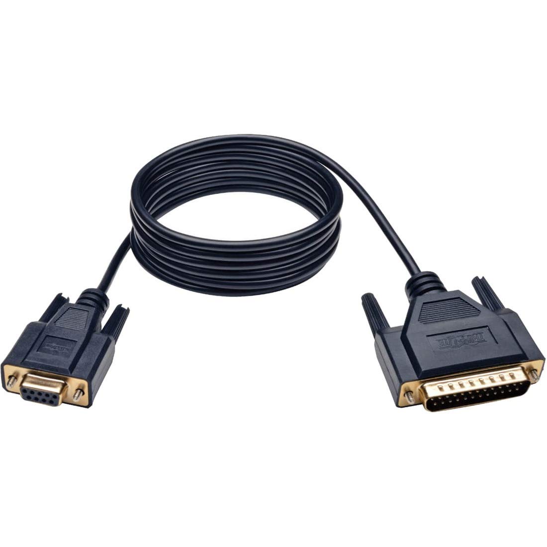 Tripp Lite Null Modem Serial Rs232 Cable (Db9 To Db25 F/M) 6 Ft. (P456 006)