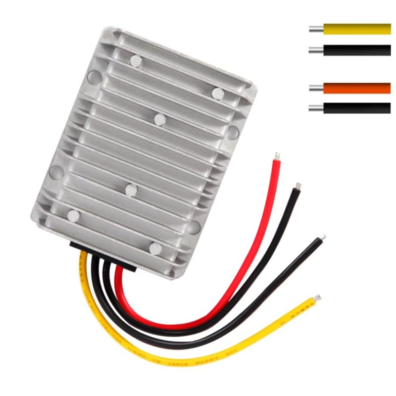 Yrdzxg Dc Dc 12V 40A 480W Buck Converter 36V/48V To 12V Step Down Converter Transformer Golf Cart Led Light Waterproof Voltage R