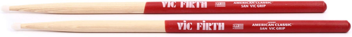 Vic Firth American Classic 5Anvg   Nylon Tip   Vic Grip