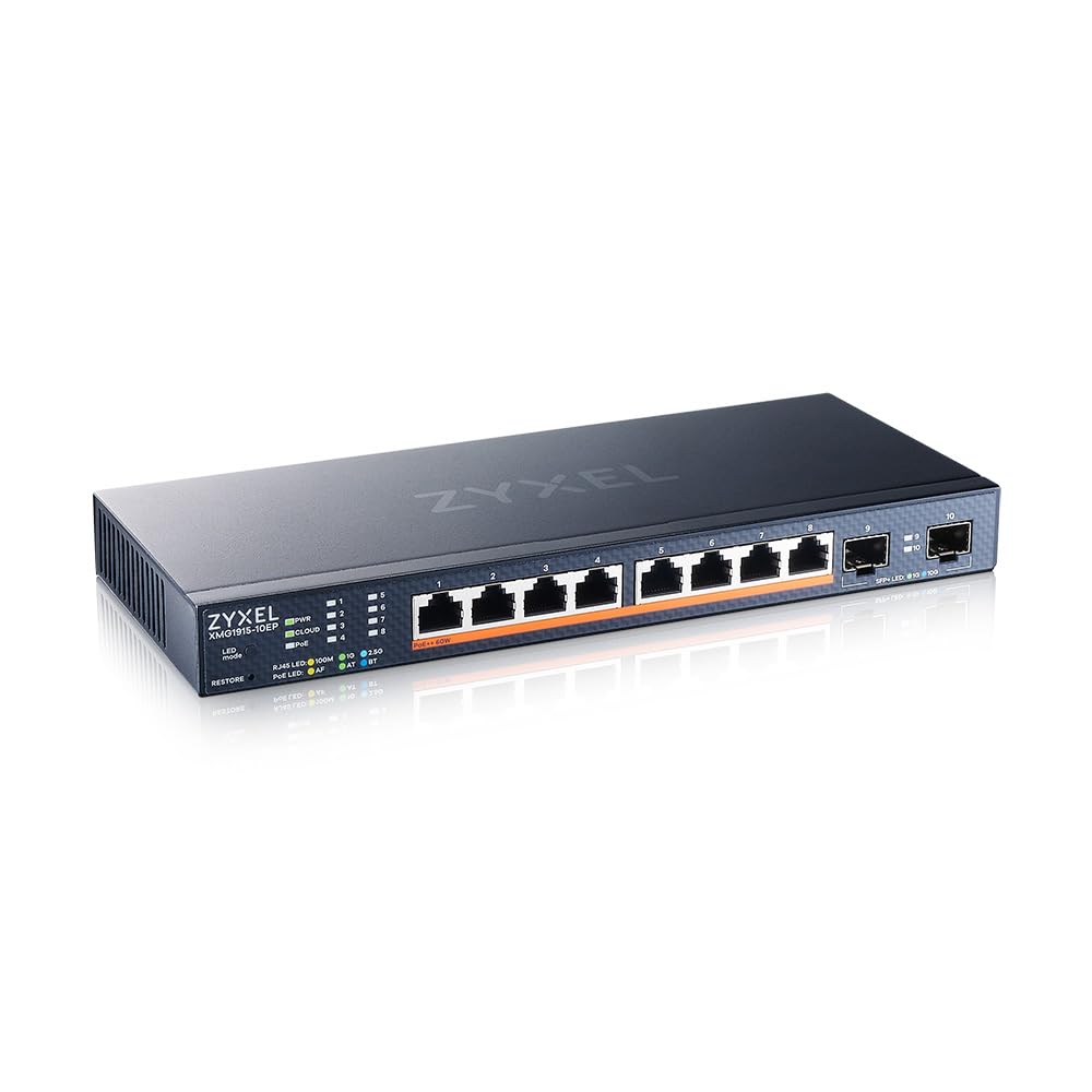 8 Port 2.5Gbe Poe++