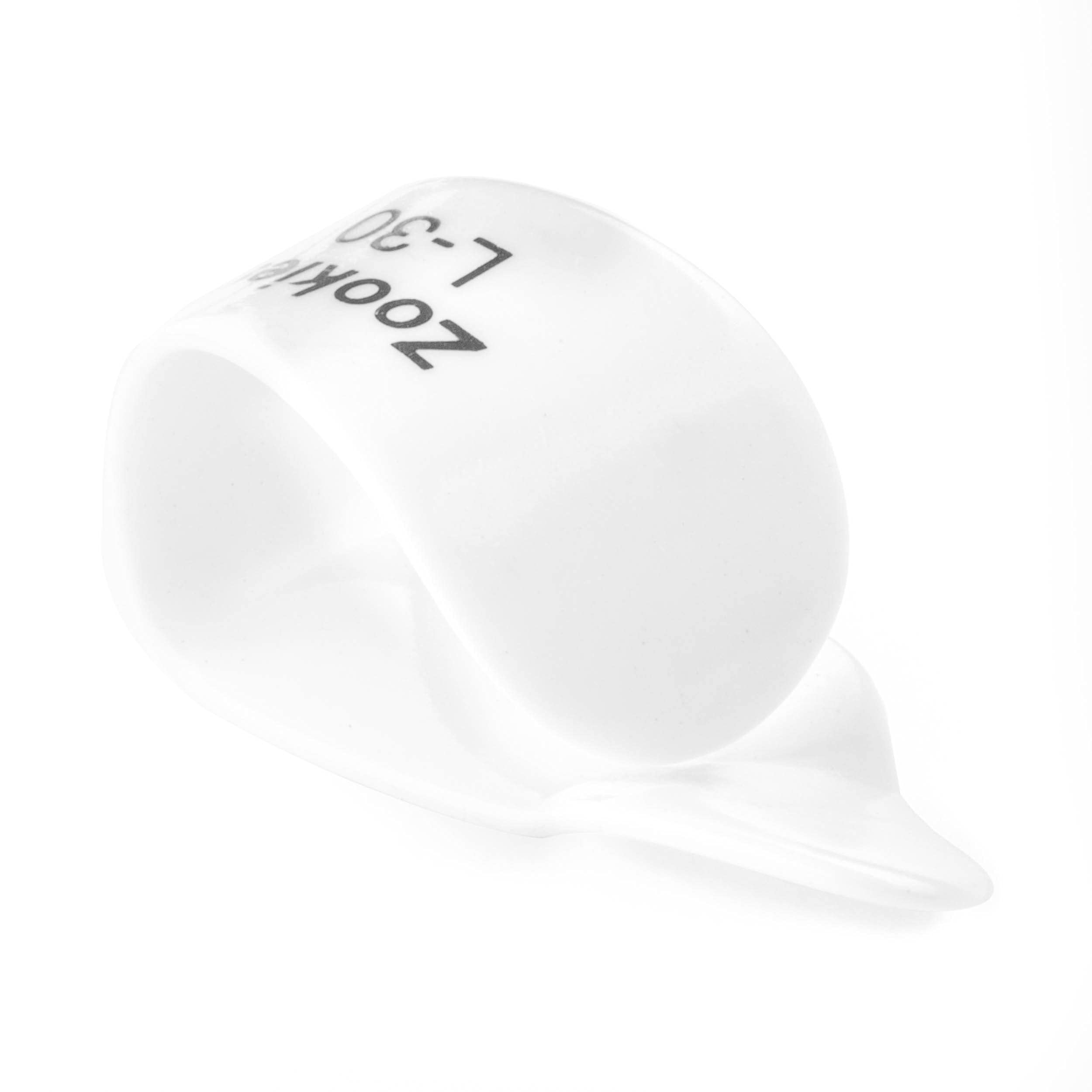 Jim Dunlop Z9003L30 Zookies� Thumbpicks, White, Large 30�, 12/Bag