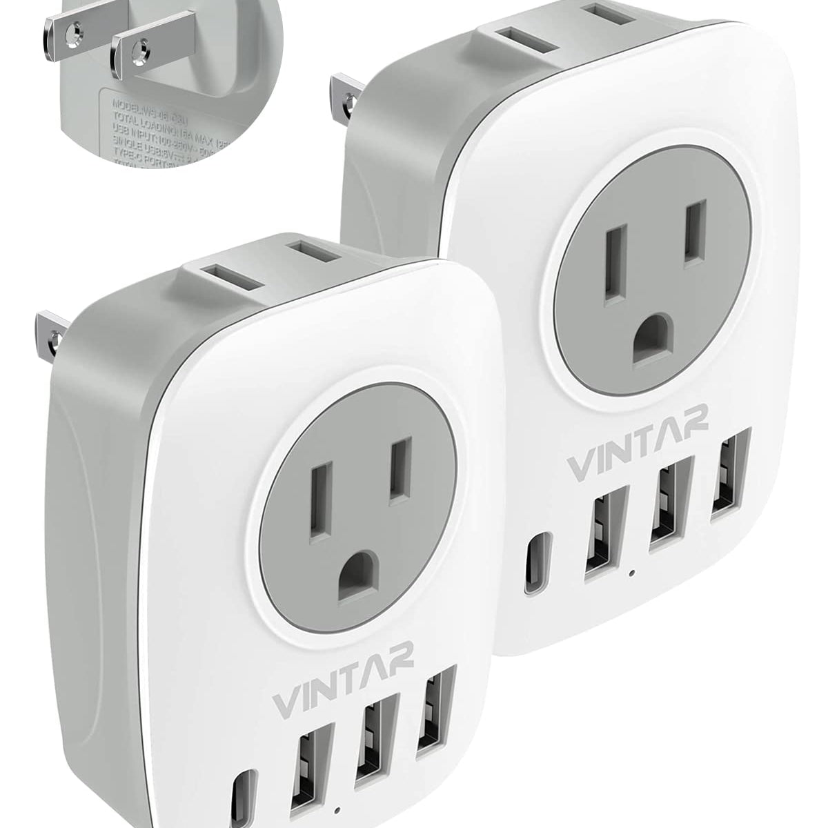 Us To Japan Plug Adapter, Vintar Japan Power Adapter With 2 Ac Outlets ...