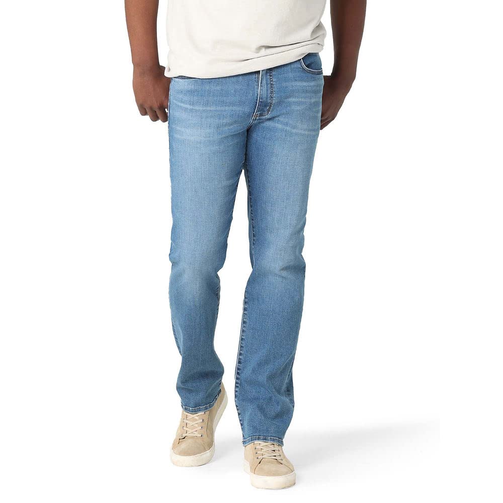 Lee Mens Extreme Motion Regular Fit Straight Leg Jeanneeson42W X 30L