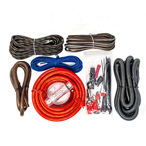 Soundbox Eck4V2, 4 Gauge Amp Kit   Complete Amplifier Install Wiring   2500W