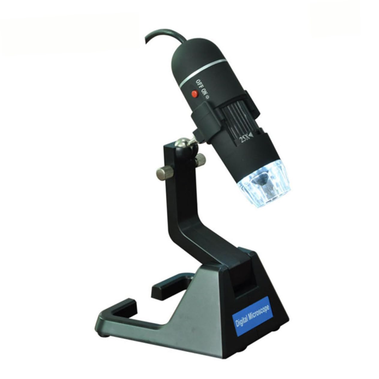 OSALADI USB Magnifying Glass Digital Microscope Pixels Led Light Magnification for Repair Inspection