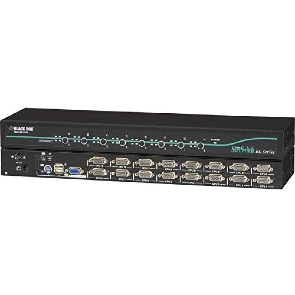 Kvm Switch For Ps/2 Or Usb Servers And Ps/2 Or Usb Consoles - 16-Port