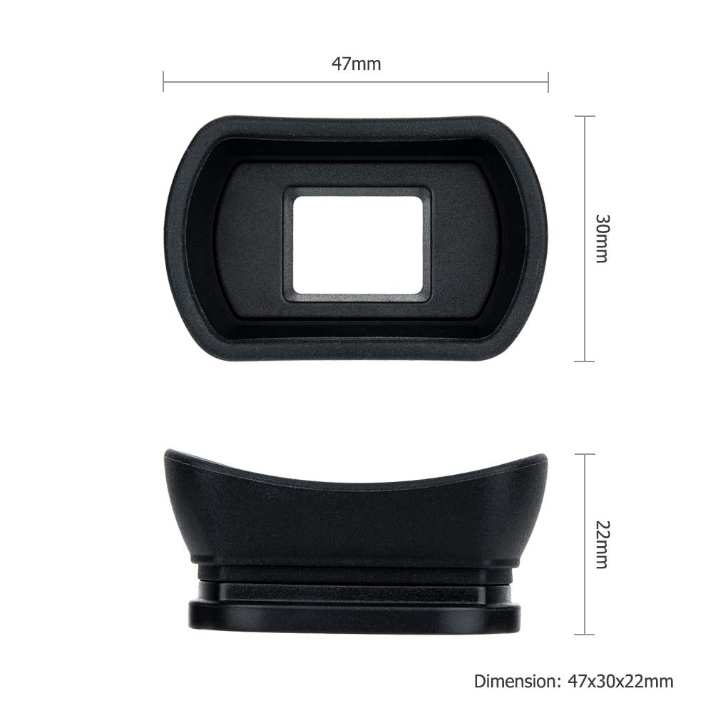 Soft Camera Eyecup Eyepiece Viewfinder Eyeshade For Canon Eos 6Dm2 5Dm2 6D 5D Mark Ii 90D 80D 77D 70D 60D 50D 4000D 2000D Rebel