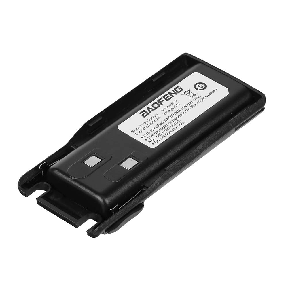 Baofeng Original Replacement Battery Bl 8 For Baofeng Uv 82, Uv 82L   Black