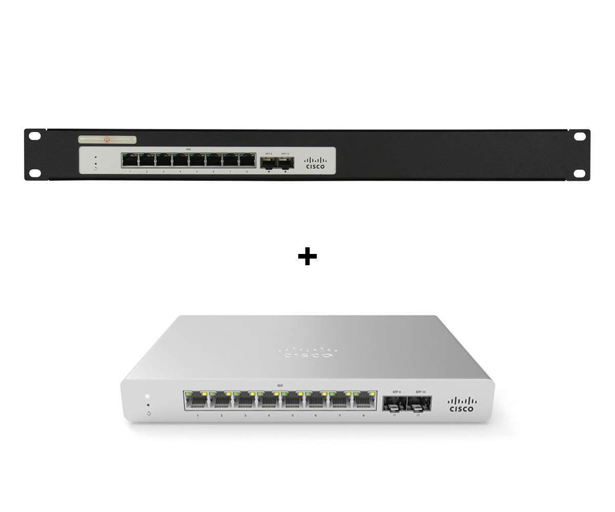 R Rackmountit | Rm Ci T3 | Rack Mounting Kit For Cisco Meraki Go Gs110 8/Go Gs110 8P/120 8 Hw / 120 8Lp Hw