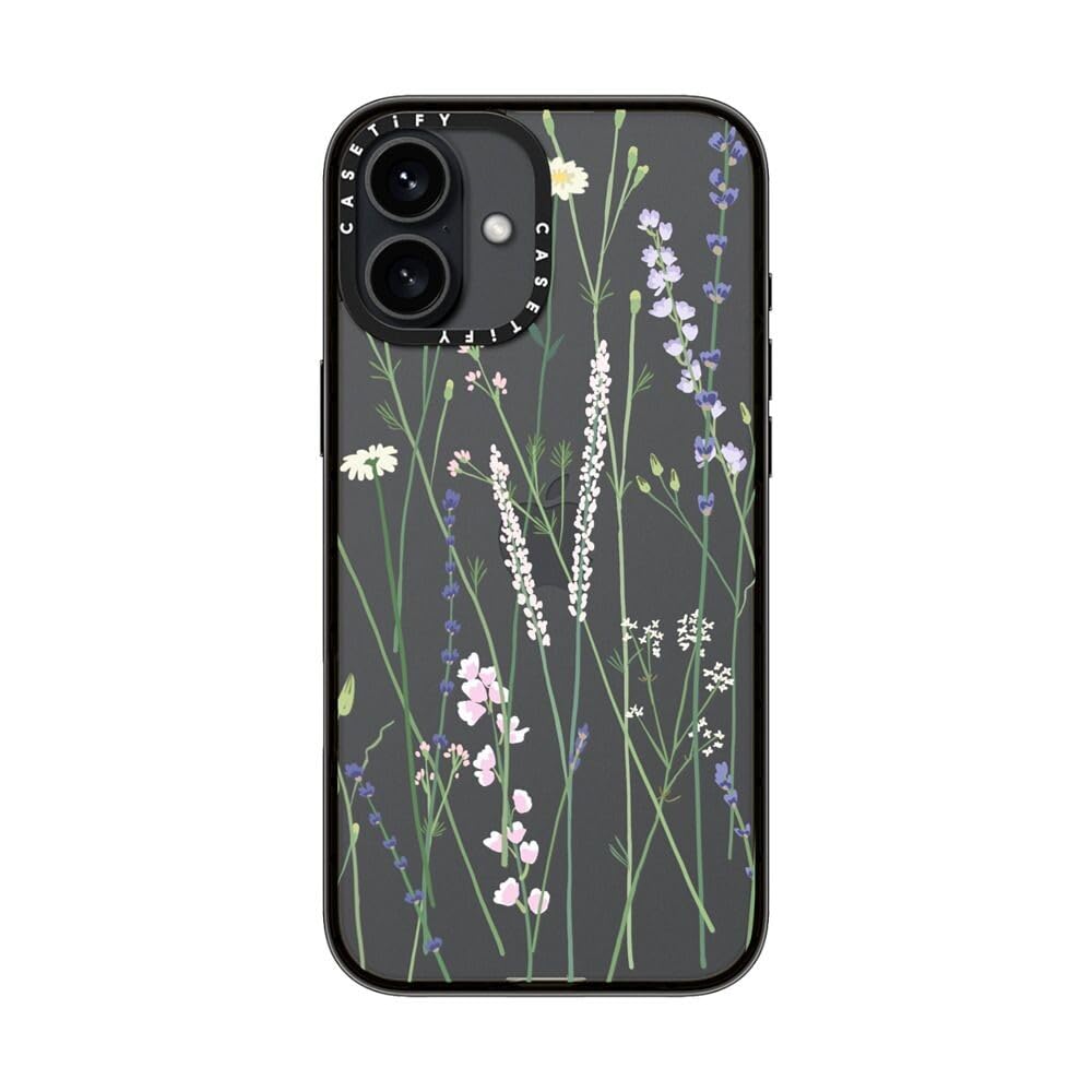 Casetify Compact Case For Iphone 16 Plus [Lightweight / 4 Ft. 2X Military Grade Drop Protection/Slim]   Gigi Garden Florals   Cl