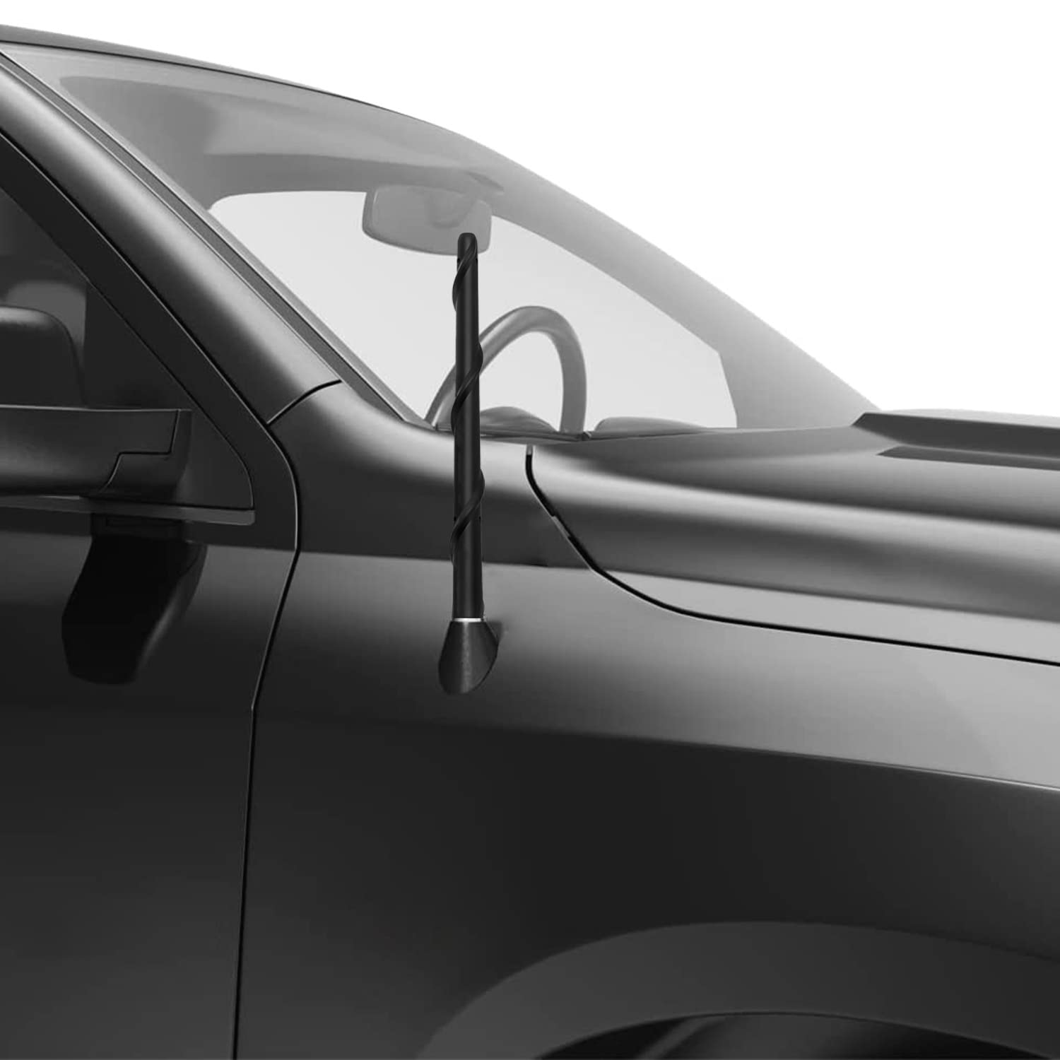 Short Antenna For Ford F150 2009 2024, Ford F250 F350 2017 2024, Truck Antenna Ford F150, 7 Inch F250 F350 Bronco Stubby Antenna