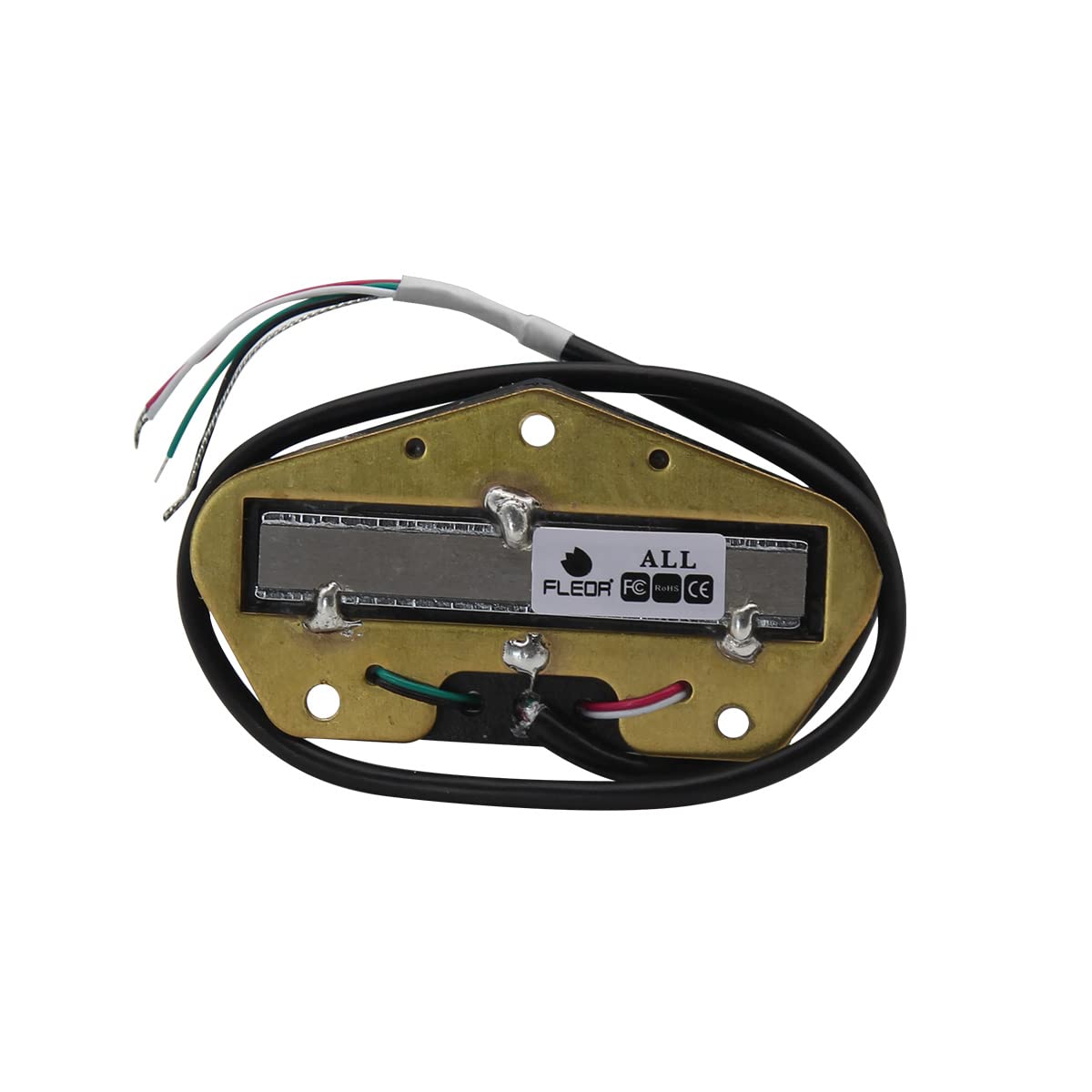 Fleor Alnico 5 Tele Pickup Hot Rail Humbucker Bridge Pickup 6 7K Fit Fender Tele Guitar Part