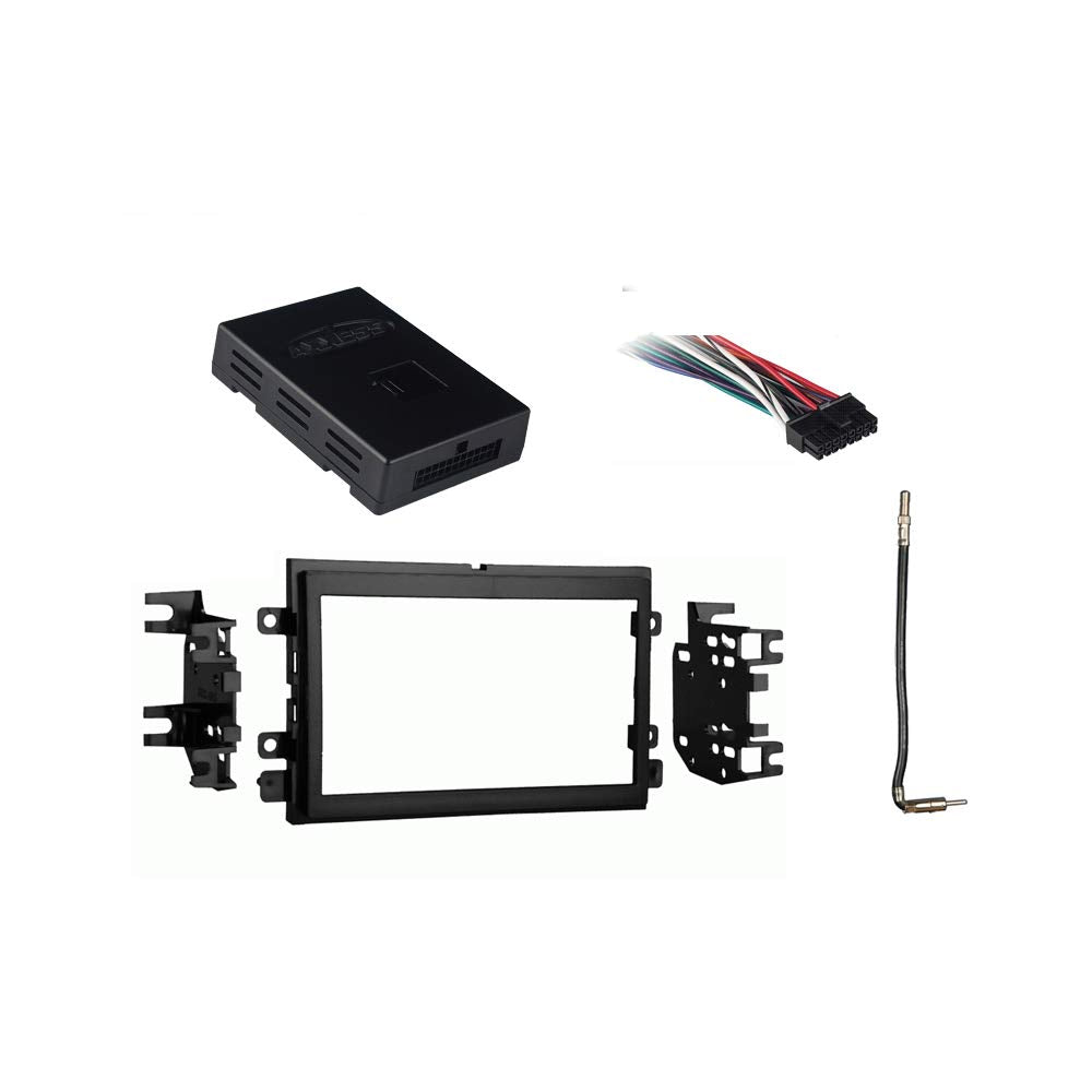 Harmony Audio Compatible With Ford Explorer Sport Trac 2006 2007 2008 2009 2010 Double Din Stereo Harness Radio Dash Kit