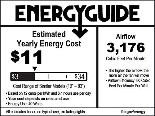Craftmade Nik52Esp5 Nikia 52'' Outdoor Ceiling Fan With Light Kit, 5 Blades, Espresso