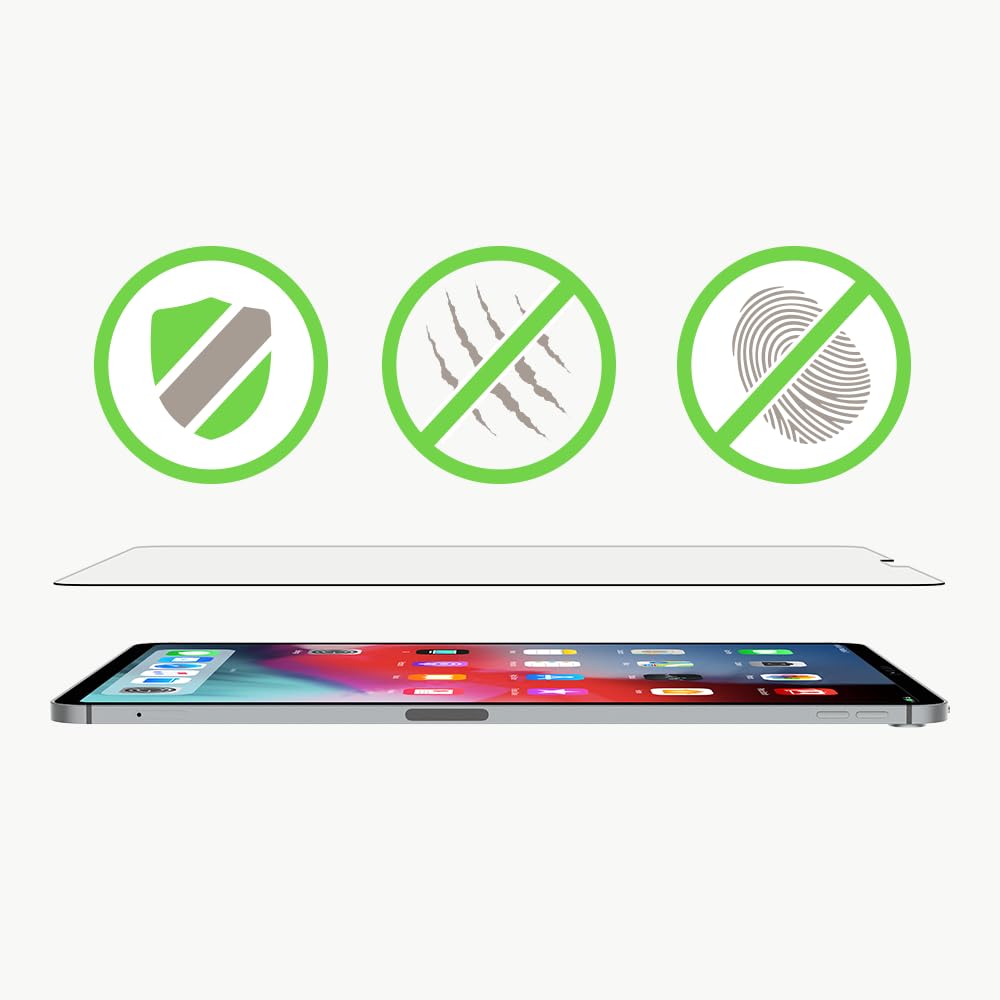 Belkin Screenforce Tempered Glass Screen Protector For Ipad Pro 12.9A (2018 Model)