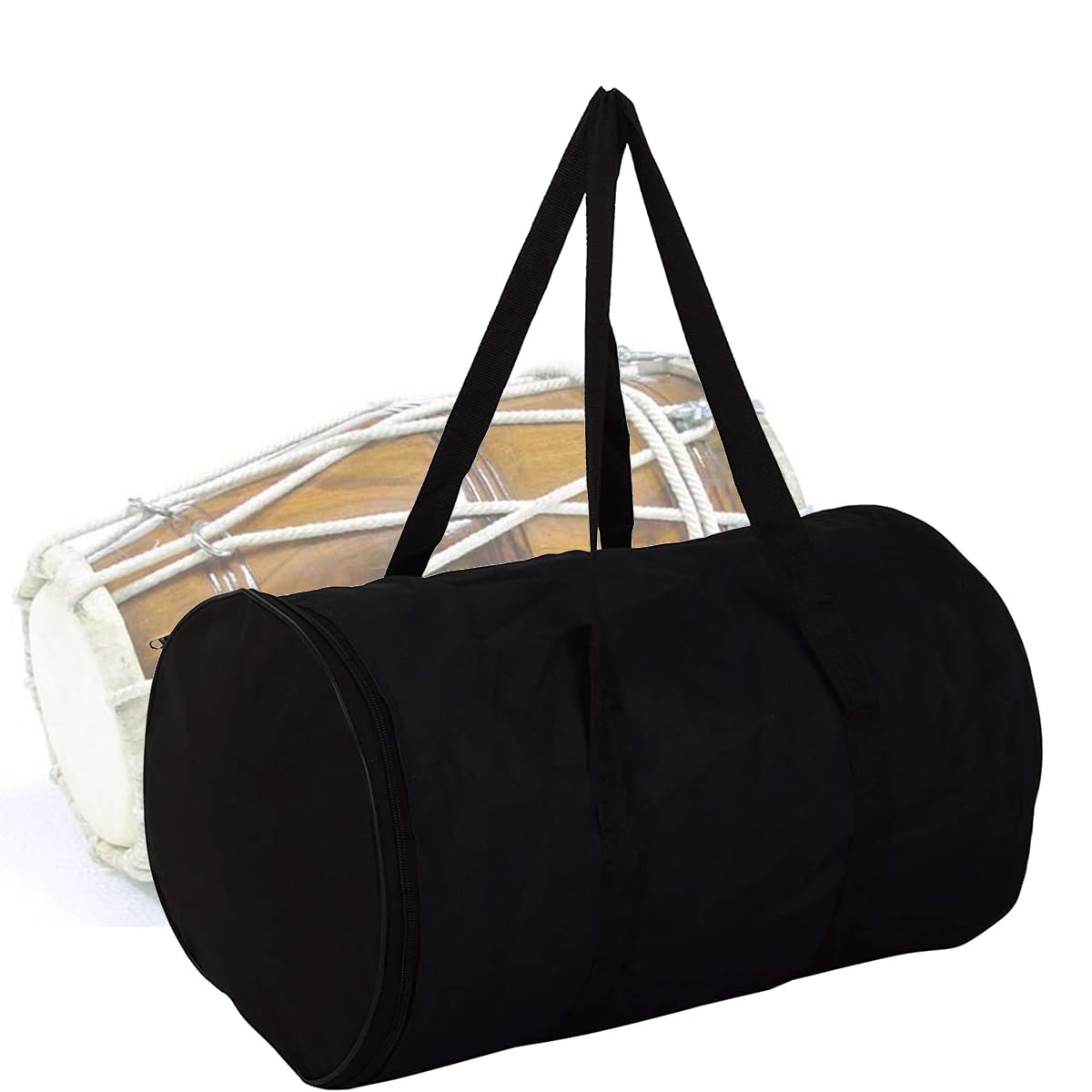 Device Of Urban Infotech Dholak Bag  Black Nylon Padded Dholak Cover Case For Safe Transport