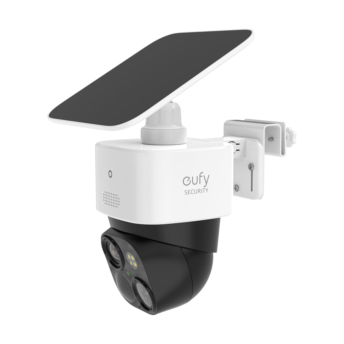 Koroao Gutter Mount Bracket Compatible With Eufy Security Solocam S340, Solar Security Camera(1Pack White)