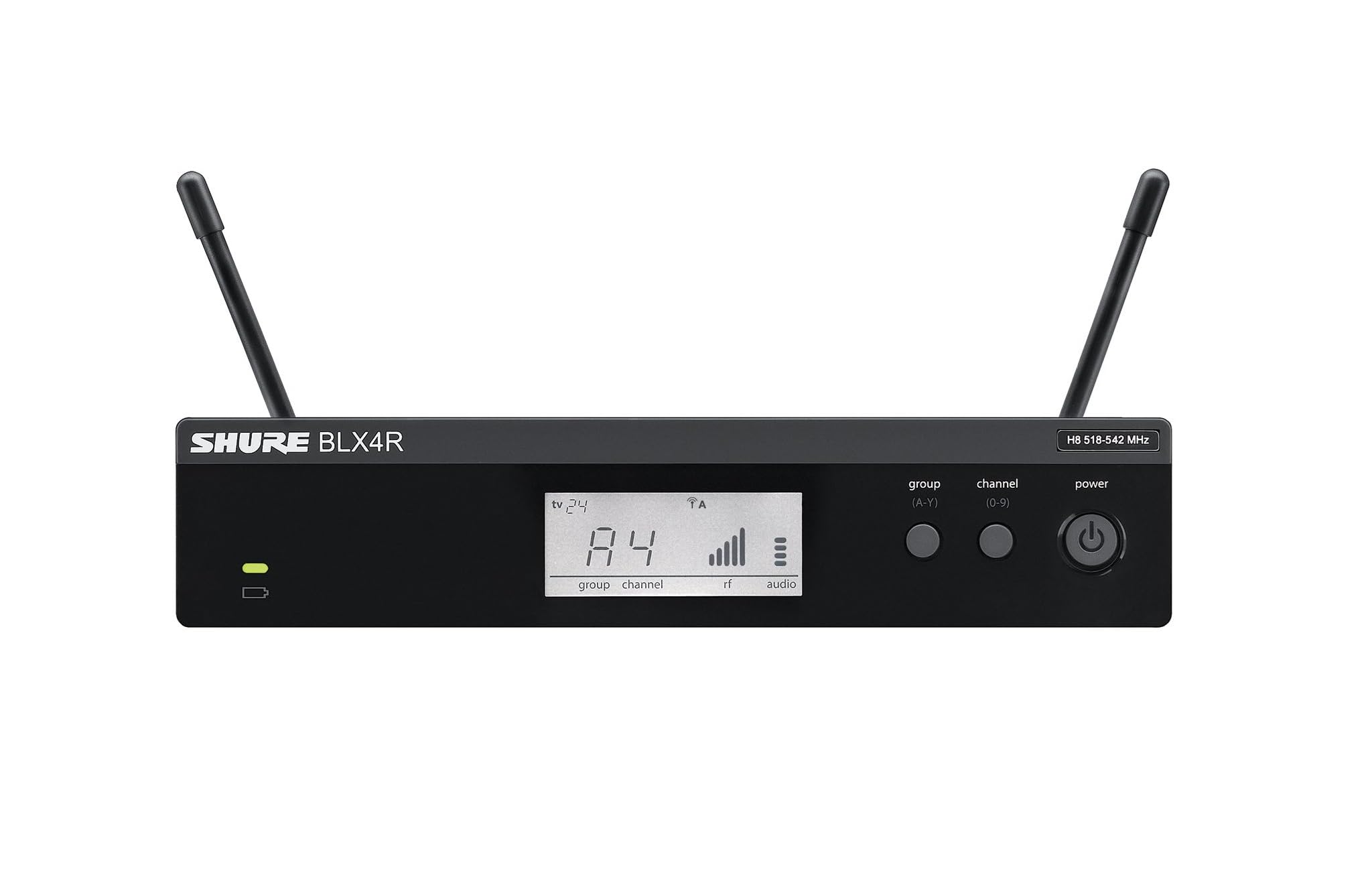 Shure Blx14R/Mx53 Wireless Microphone System - 14-Hour Battery Life, 300 Ft Range, Uhf | Mx153 Headset Mic, Single Channel Rack