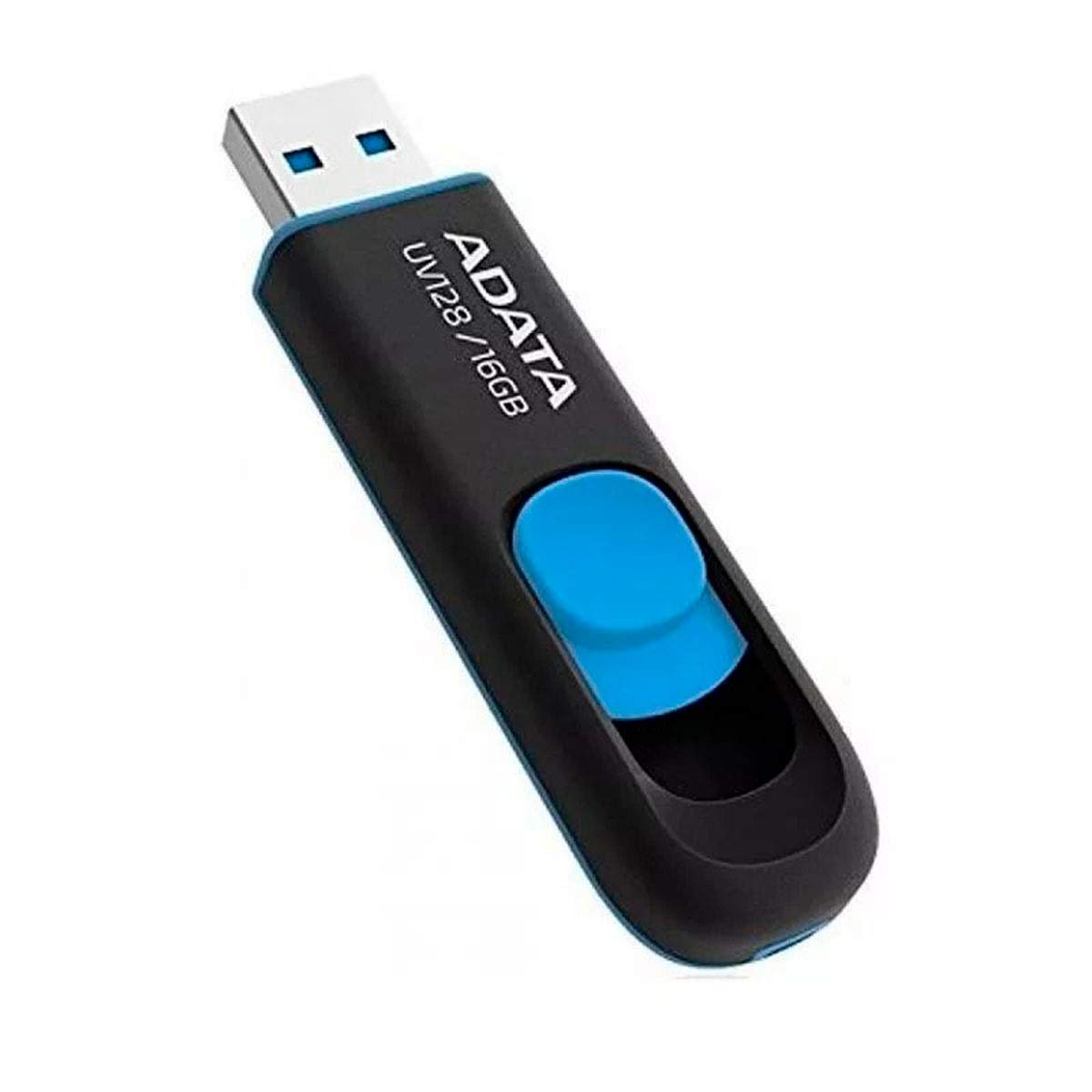 ADATA MF AUV12832GRBE 32GB USB3.0 Flash Drive UV128 (R90 W40) Black+Blue RTL