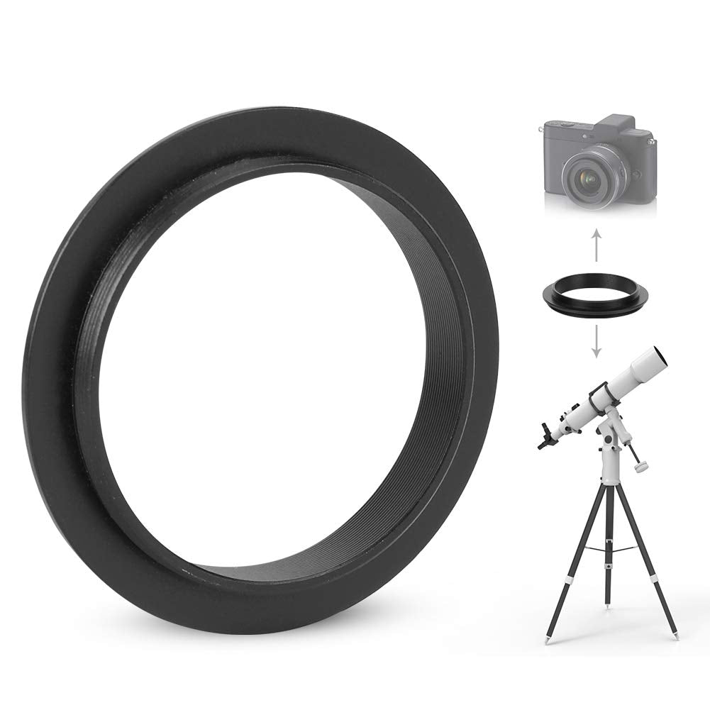 Joleully M48 M54 Adapter Ring, Aluminium Alloy Astronomical Telescope Adapter Ring, Telescope To Cameras Adapter Mount Astronomi