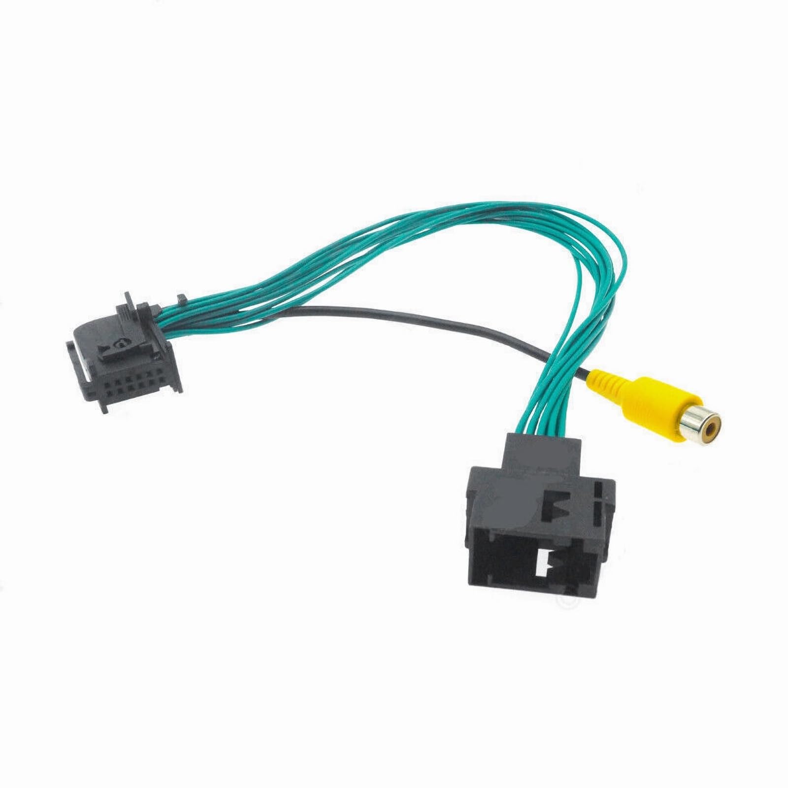 Rontcos Parking Reverse Camera Video Plug Converter Cable Backup Camera Harness Adapter 12Pins For 2012 18 Ford Sync 1 For Focus