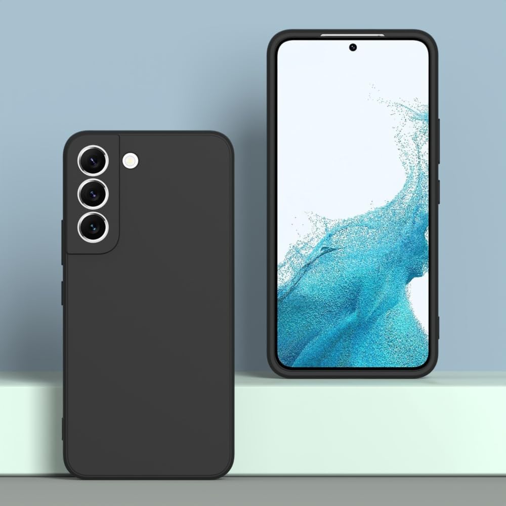 Wogroo For Samsung Galaxy S21 Plus Case Black, Scratch Resistant With Soft Touch, Slim Thin Phone Cover For Samsung Galaxy S21 P