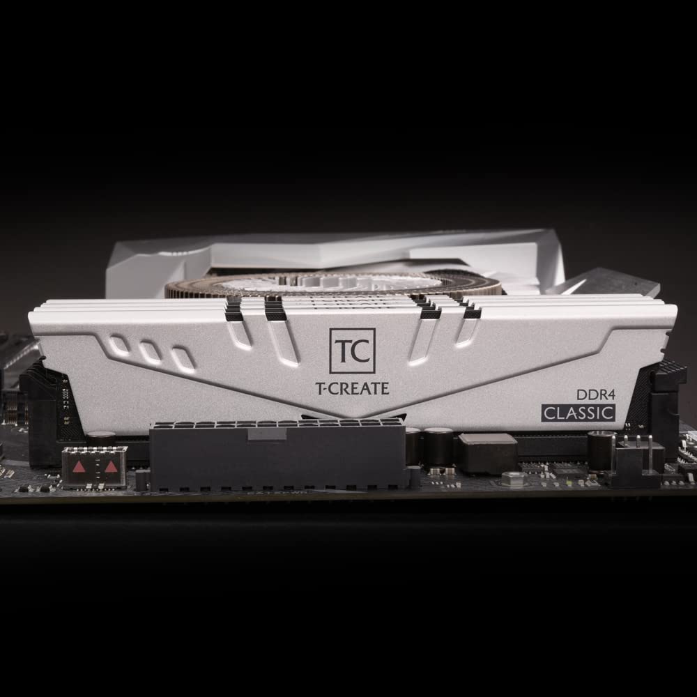 Teamgroup T-Create Classic 10L Ddr4 16Gb Kit (2 X 8Gb) 3200Mhz (Pc4 25600) Cl22 Desktop Memory Module Ram - Ttccd416G3200Hc22Dc0