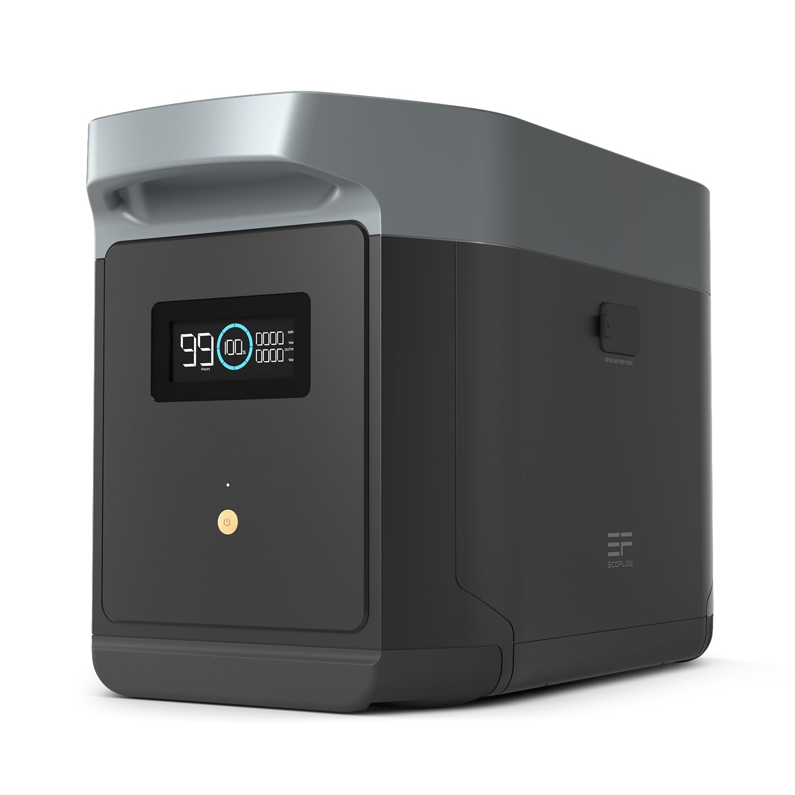 Ef Ecoflow Delta 2 Max Power Station Extra Battery, 2048Wh Lifepo4 (Lfp) Battery, Compatible With Delta 2&Delta Max 2000&Delta 2