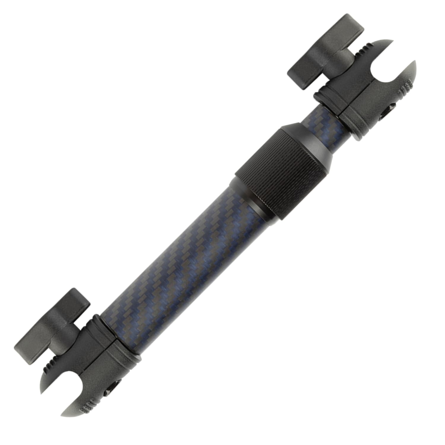 Bulletpoint Mounting Solutions Extension Arm 8-10.5 Carbon Fiber + Kevlar Telescoping Dual Socket Fits 20mm Attachment Ball