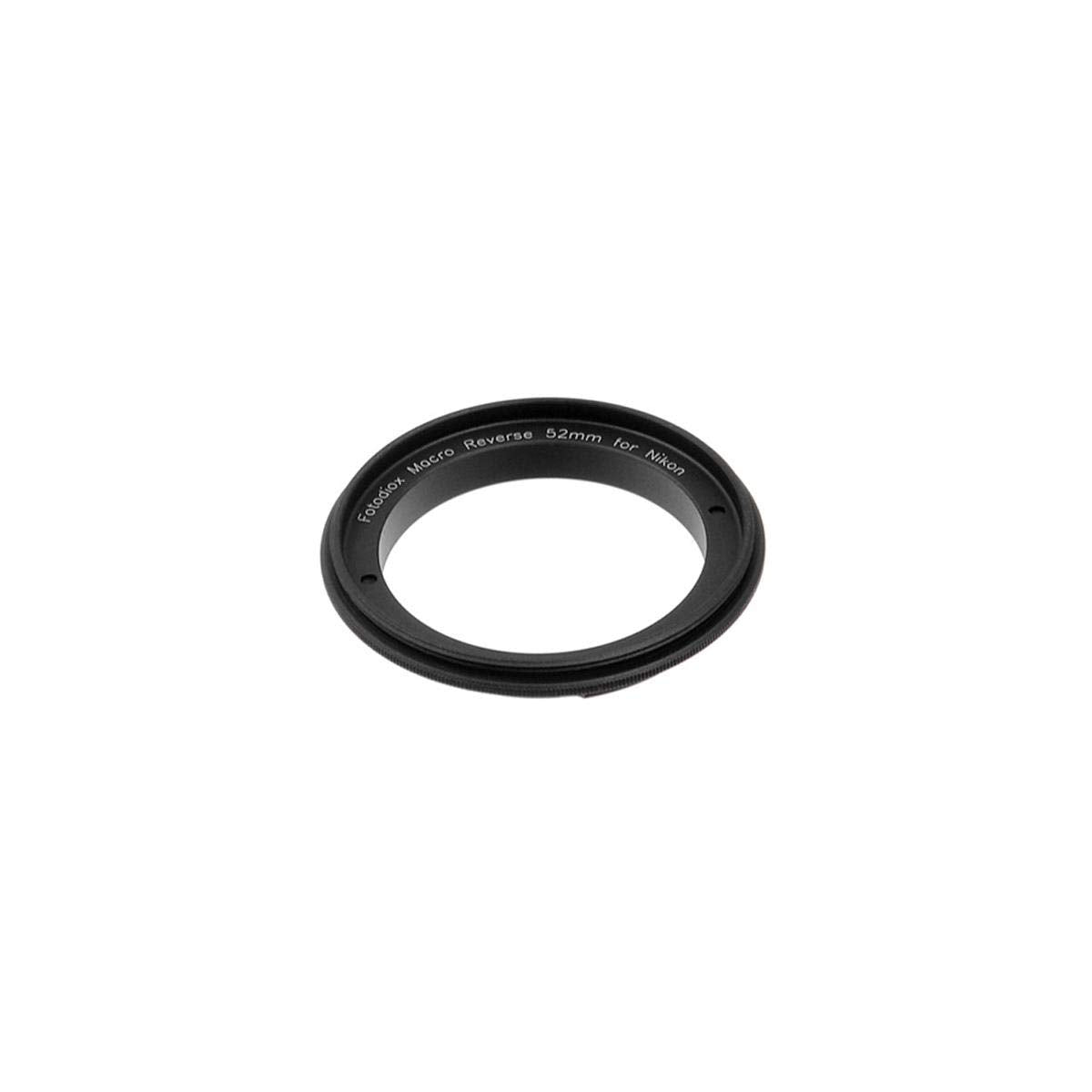 Fotodiox 52Mm Macro Reverse Ring Camera Mount Adapter For Using Nikon Slr Camera And Lens With 52Mm Filter Thread