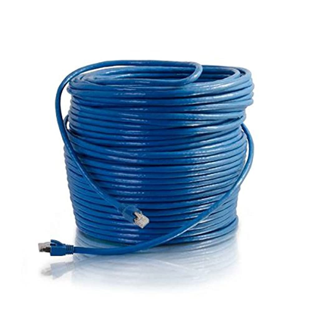 C2G   Kvm & Networking 43170 150Ft Cat6 Blue Solid Shielded