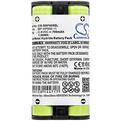 Fithood Replacement Battery For Sony Bp Hp800 11 Mdr Rf995Rk Mdr Rf995
