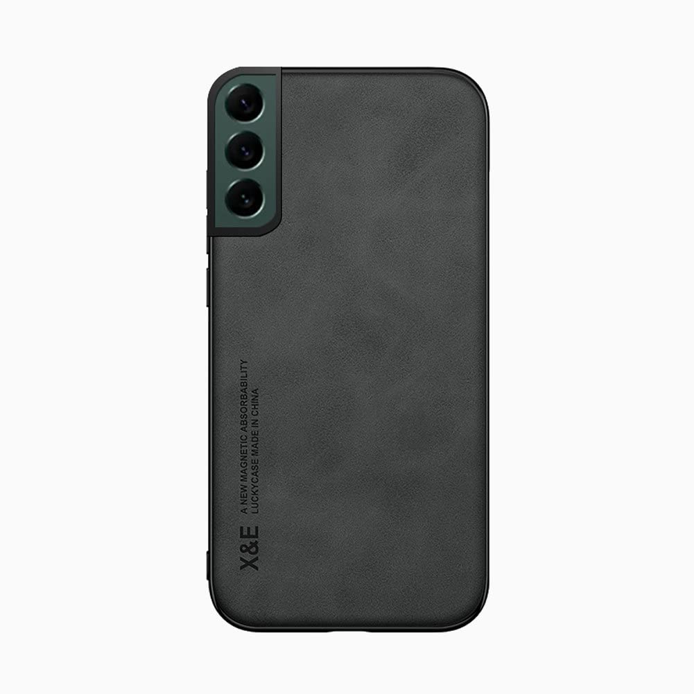 Kepuch Silklike Case For Samsung Galaxy S21 Fe 5G   Cover Bumper Built In Metal Plate For Samsung Galaxy S21 Fe 5G   Black