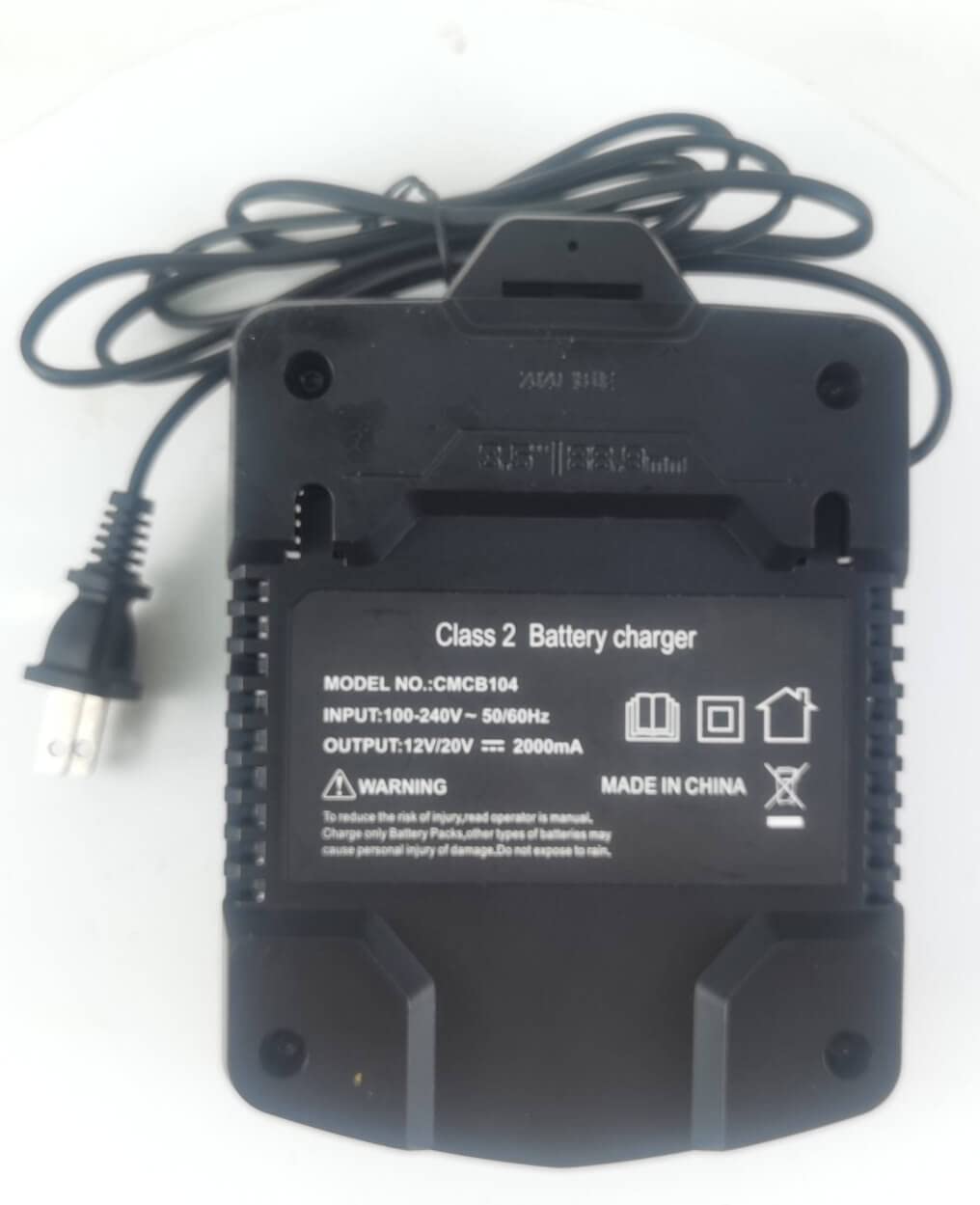 Anoitd Cmcb104 Replace For 20V Craftsman V20 Lithium Ion Battery Charger For Cmcb201 Cmcb202 Cmcb203 Cmcb204 Cmcb205 Cmcb209,Cha
