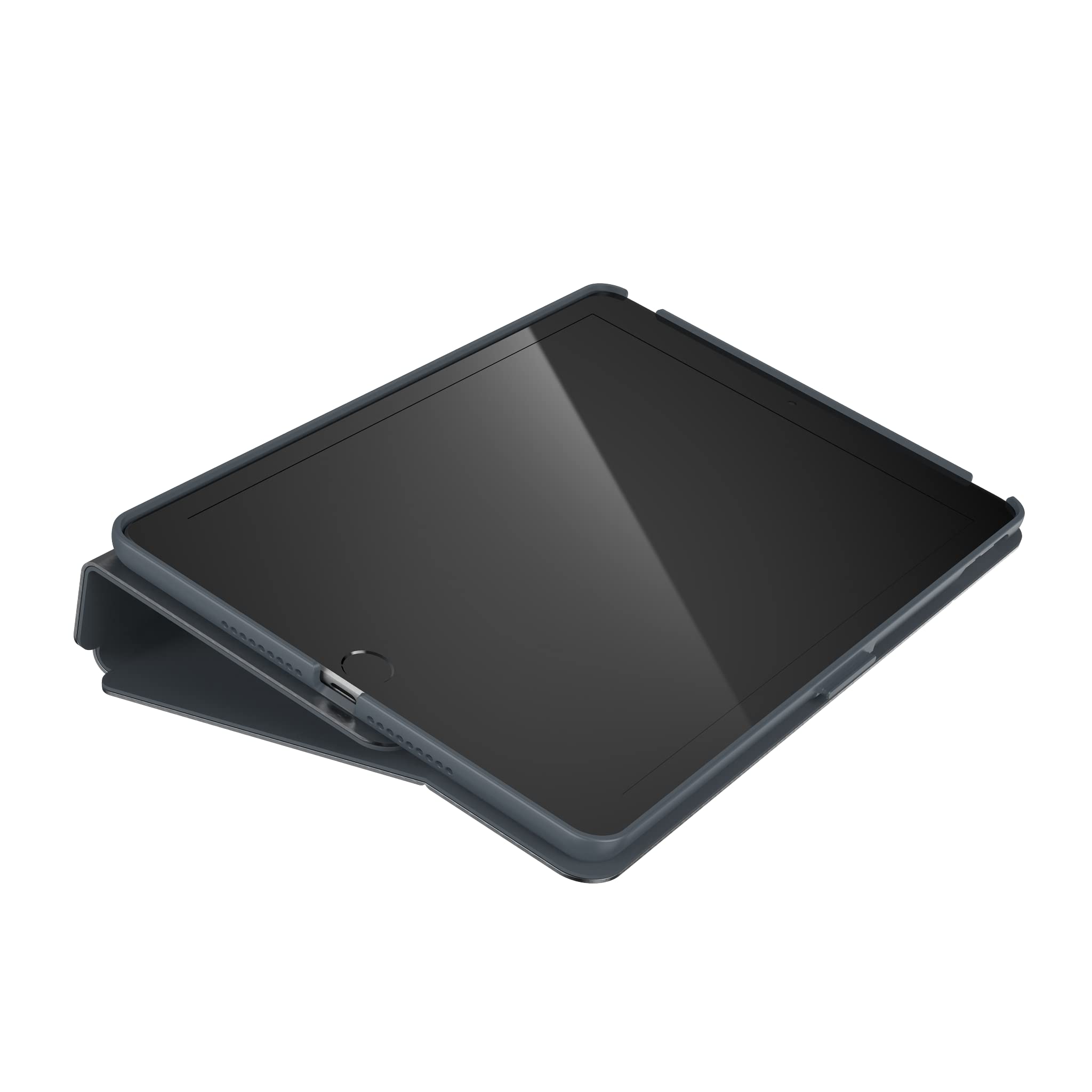 Speck Products Ipad Case 10.2 Stylefolio With Microban (Met Charcoal Grey/Charcoal Grey)