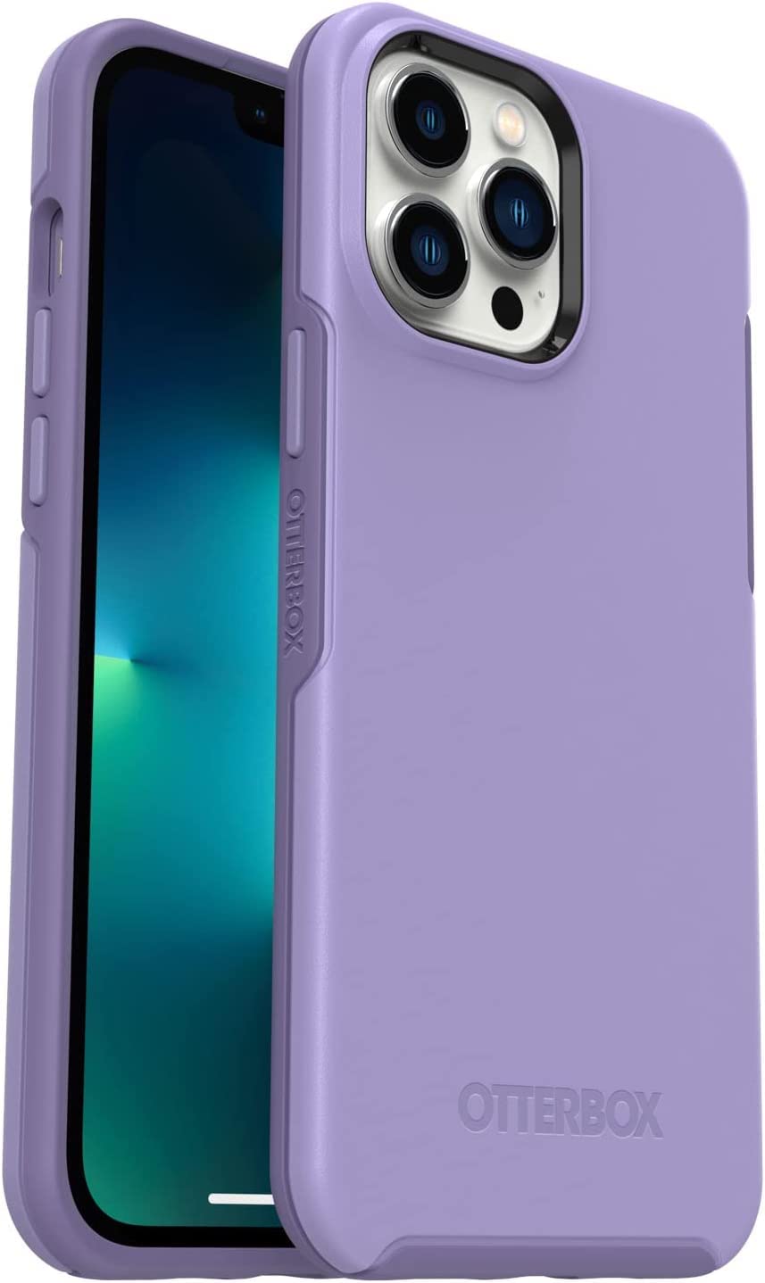 Otterbox Iphone 13 Pro Max & Iphone 12 Pro Max Symmetry Series Case   Rest Purple, Ultra Sleek, Wireless Charging Compatible, Ra