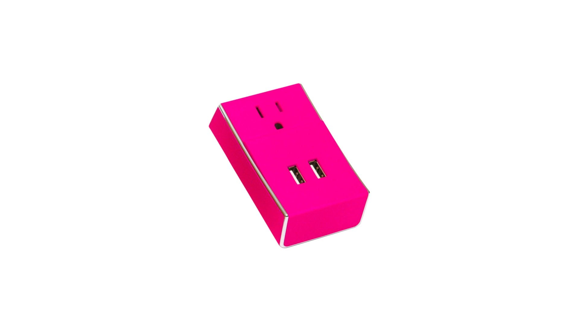 Schatzii Wally - Dual Usb + Standard Wall Charger - Magenta