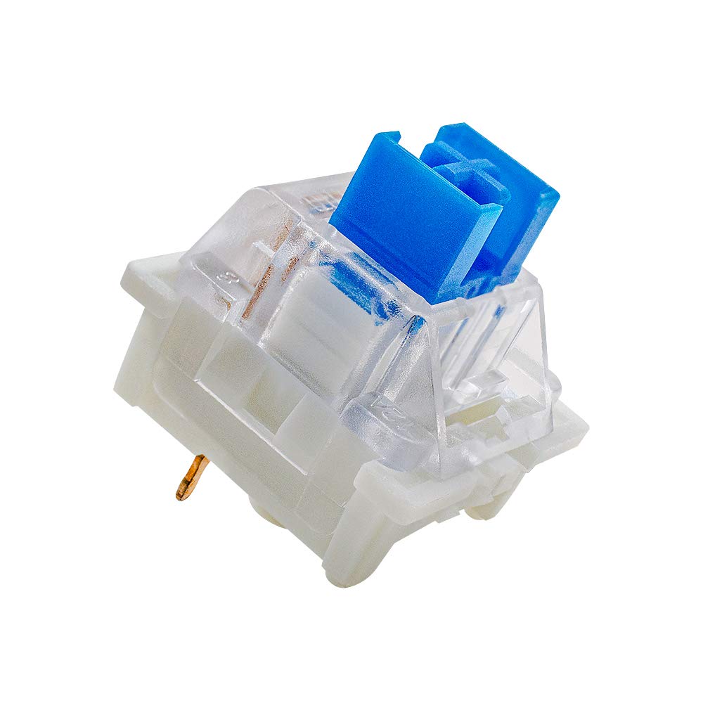 Outemu (Gaote) Switches 3 Pin Rgb Diy Replaceable Key Switches For Mechanical Gaming Keyboard (65Pieces) (Blue)