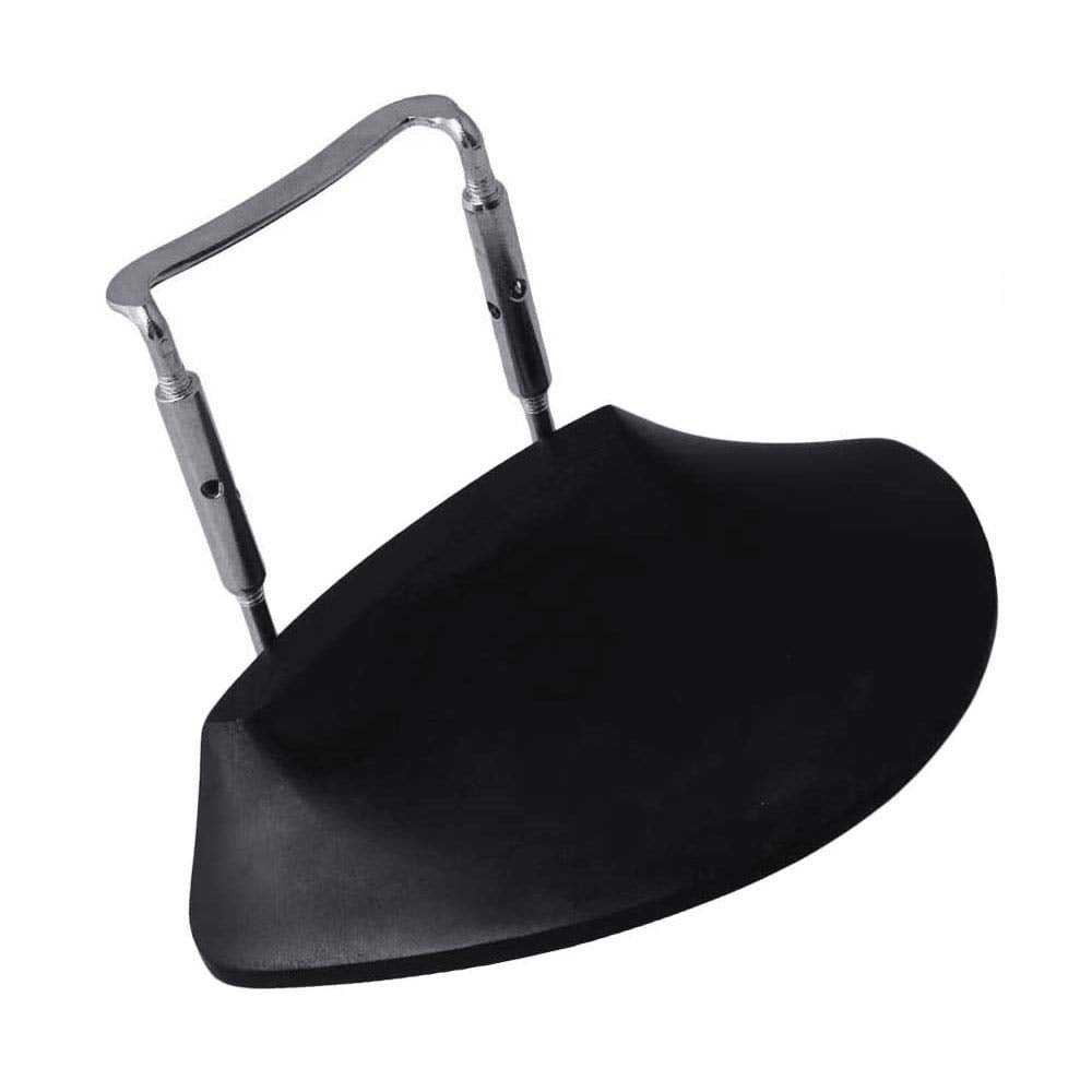 Jiayouy Violin Ebony Chin Rest With Standard Bracket For 3/4 Violin