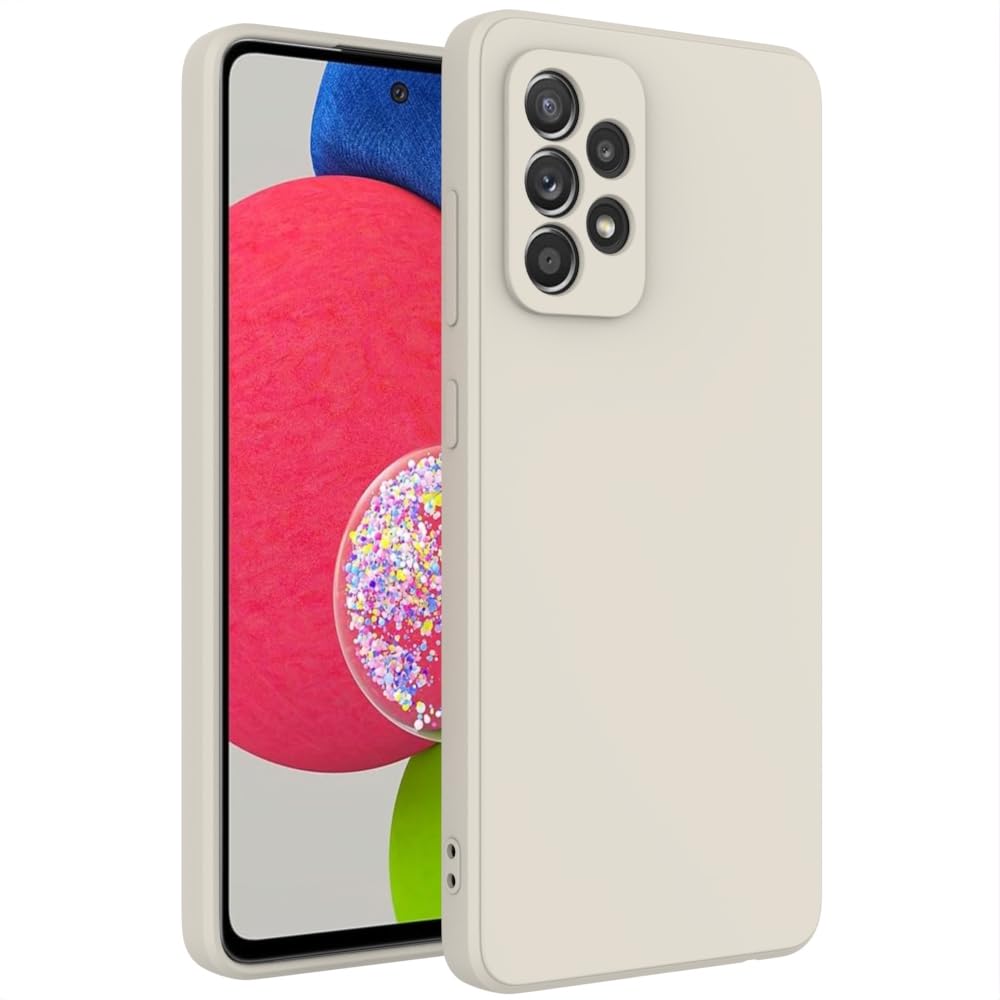 Wogroo For Samsung Galaxy A53 5G Case White, Scratch Resistant With Soft Touch, Slim Thin Phone Cover For Samsung Galaxy A53 5G
