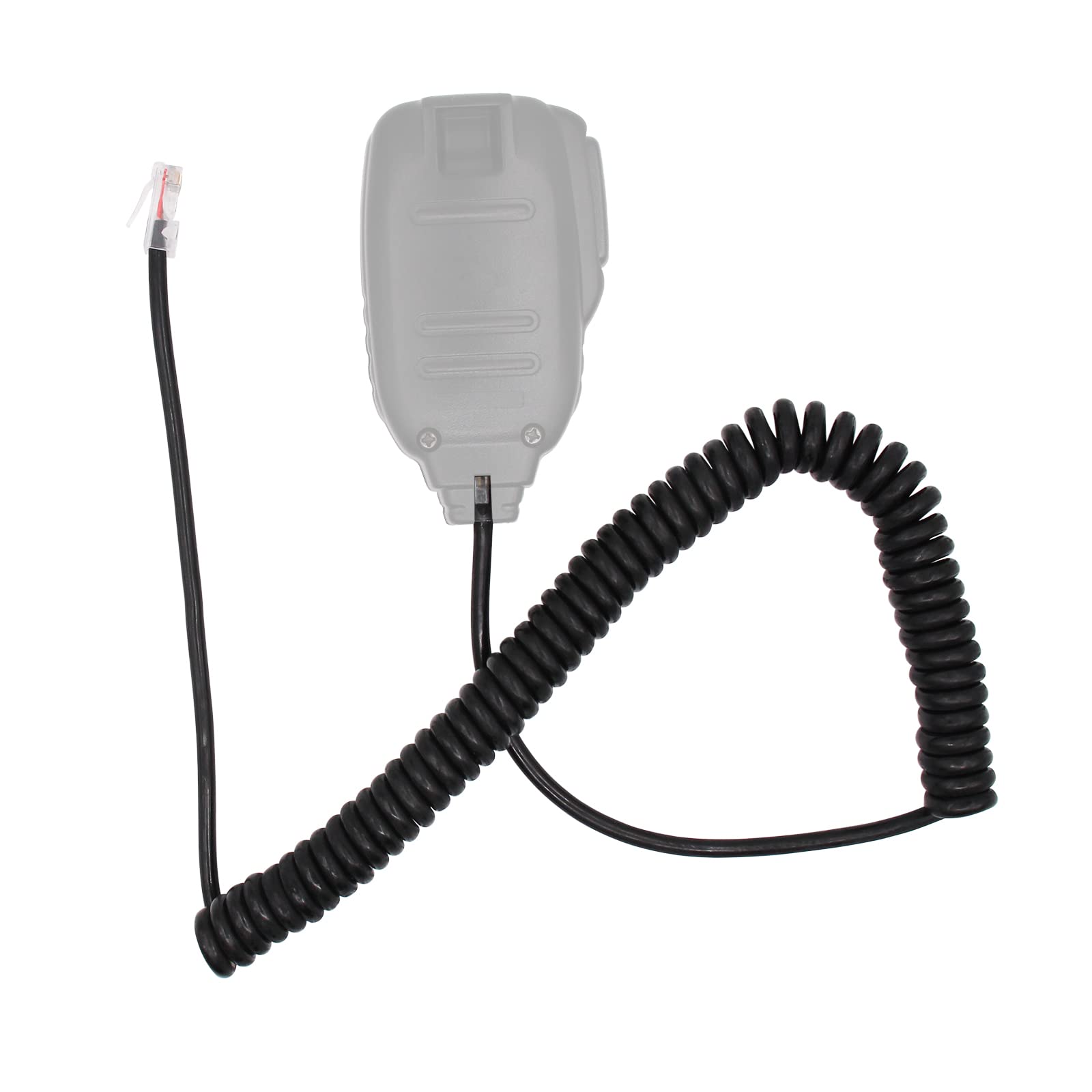 Aimtobest Hm 133 Rj45 8 Pin Microphone Mic Cable Cord For Icom Hm 151 Hm 133V Hm 133S Hm 98 Hm 207 Ic 2300H Ic V8000 Id 5100A Id