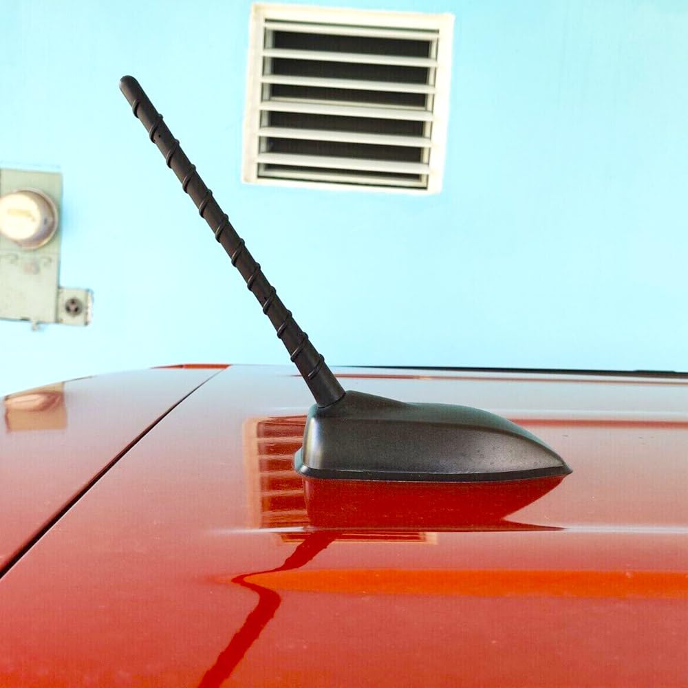 Vofono Short Antenna For 1995 2019 Kia Sportage Forte Rio Rio5 Borrego Sorento Sedona Spectra Kx Cross Koup Soul, Kia Accessories, 7 Inch Roof Kia Antenna Replacement Mast For Car Radio Receeption