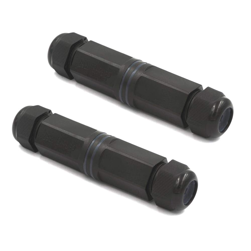 Vce Waterproof Rj45 Coupler Ip67, Cat6/Cat5E/Cat5 Female To Female Coupler Connector Shielded 8Pin For Outdoor Ethernet Lan Cabl