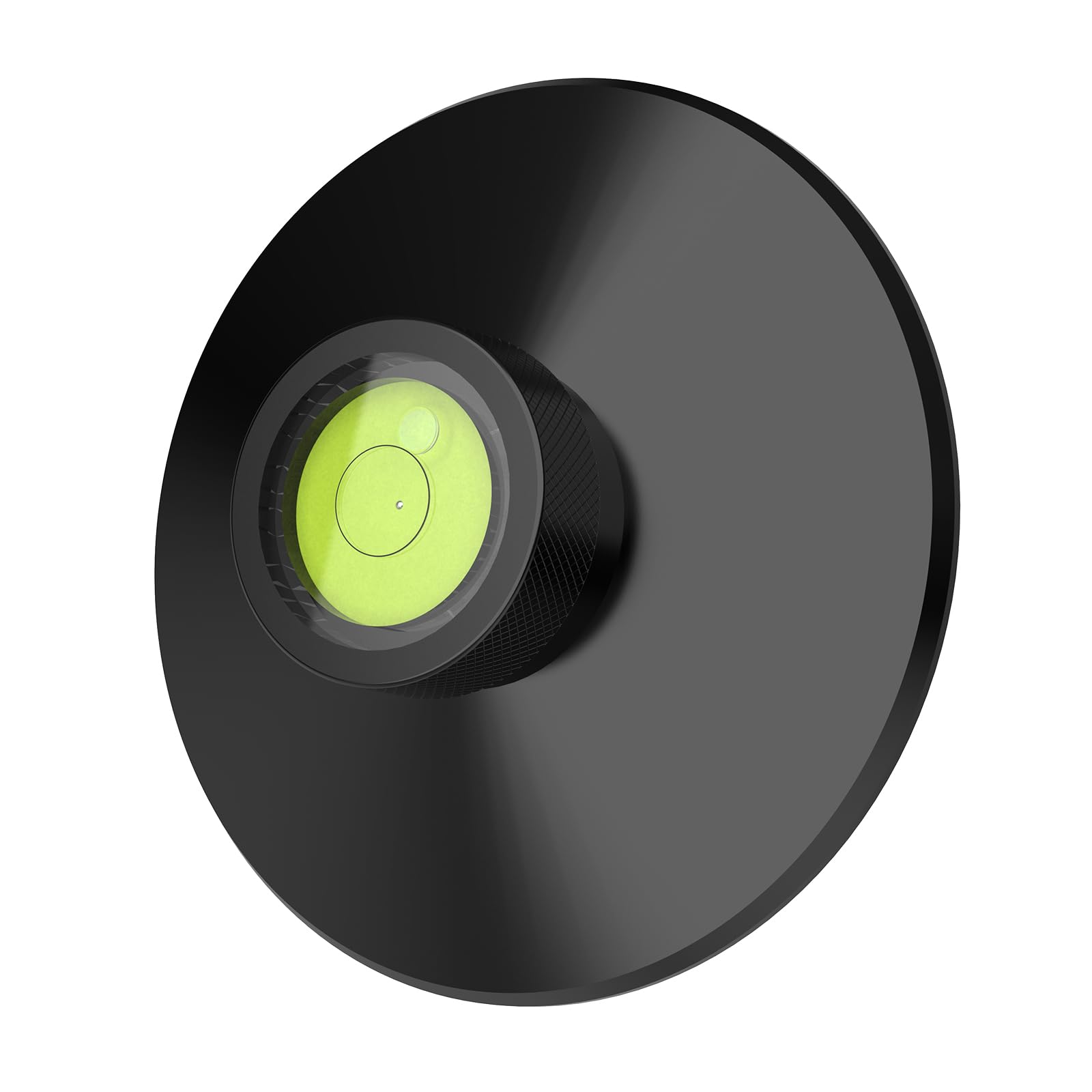 Audiophile Record Weight Stabilizer Aluminum Turntable Weight With Bubble Level And Protective Soft Base Pad Lp Record Player Vi