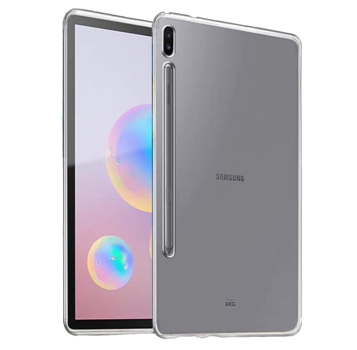 Icovercase Compatible With Samsung Galaxy Tab S6 10.5 Inch T860/T865 Case, Lightweight Matte Translucent Tpu Clear Case -Frosted