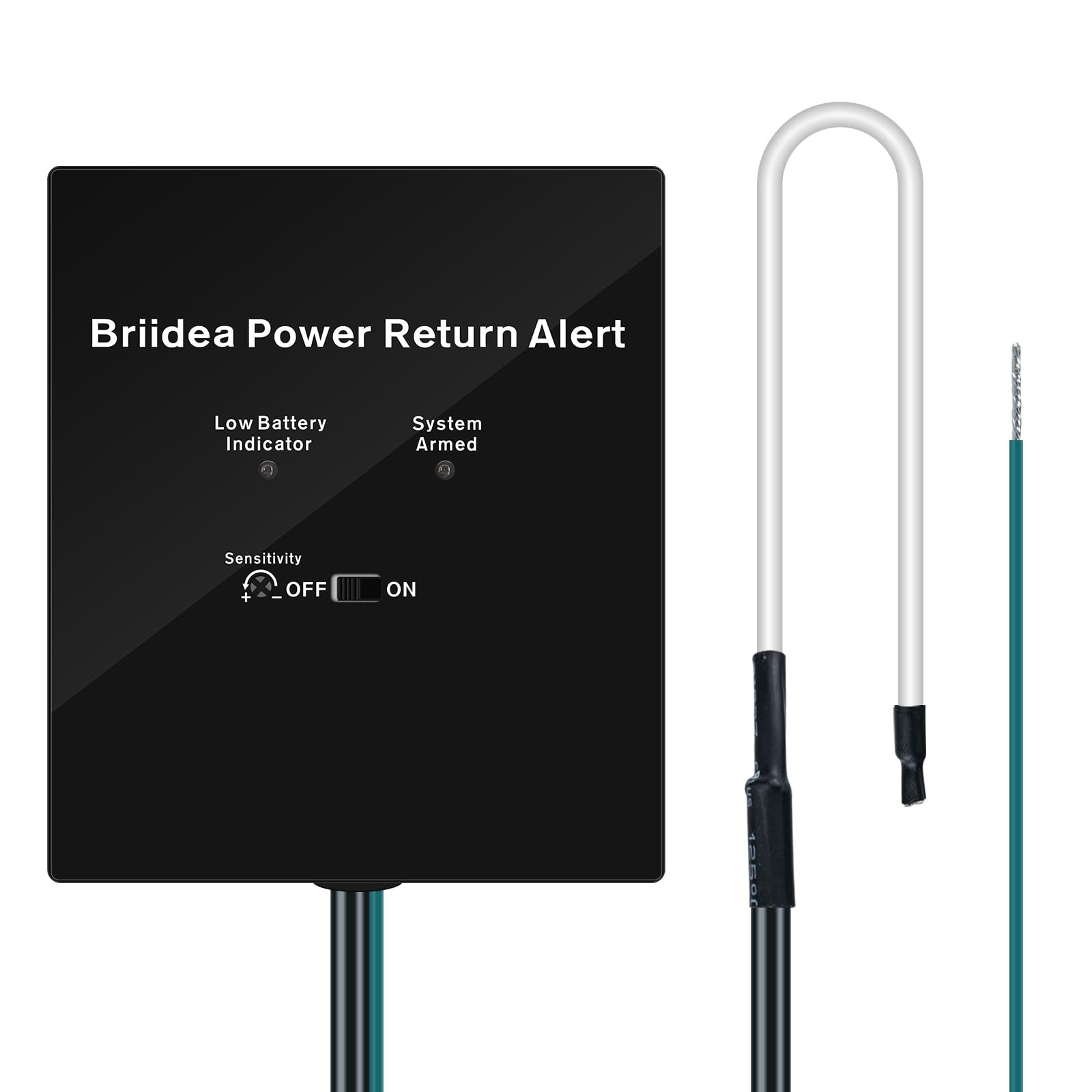 Power Return Alarm, Briidea Utility Power Back On Alert For Generator, Loud Siren With Led Indicator