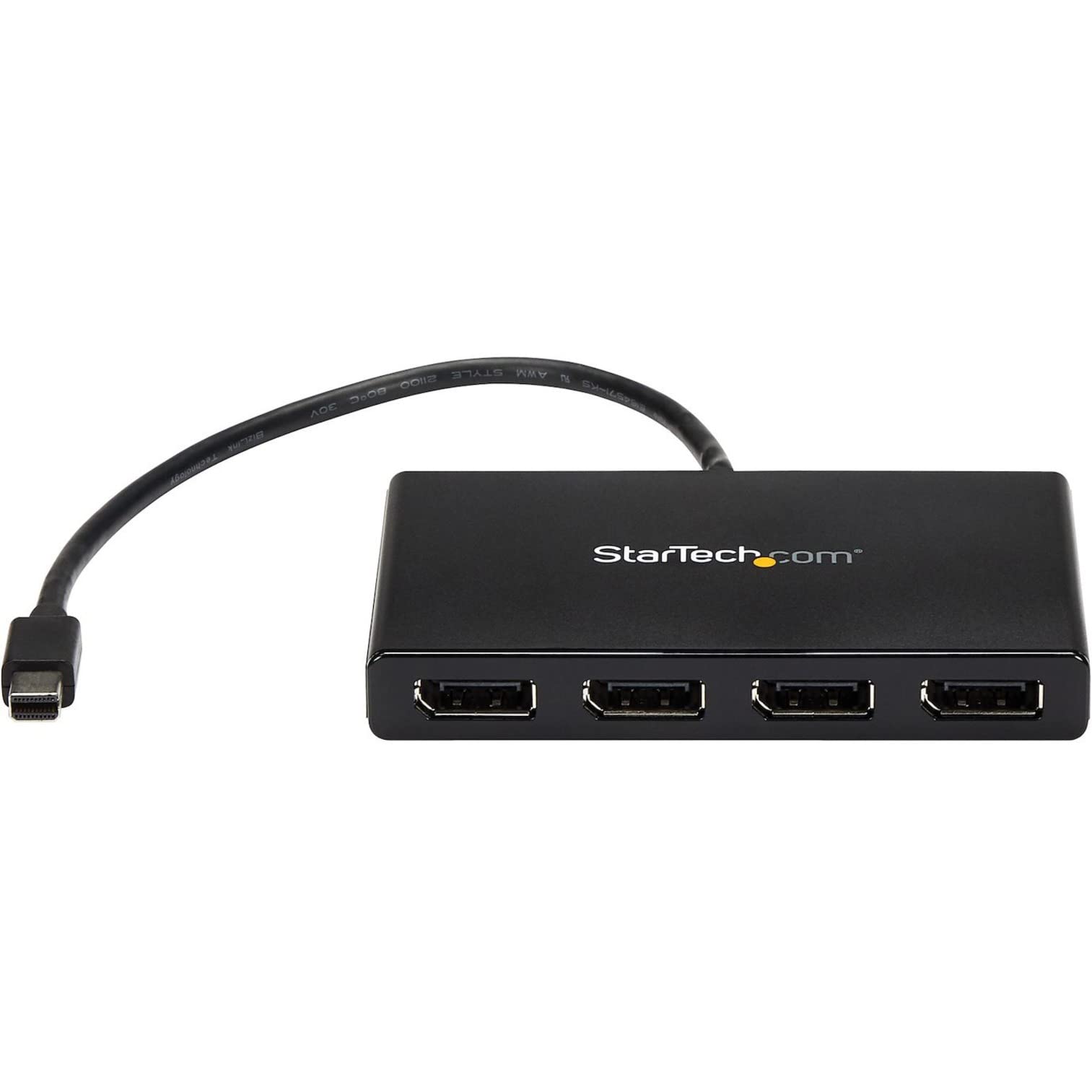 Startech.Com 4 Port Multi Monitor Adapter   Mini Displayport To Displayport Mst Hub   4X 1080P   Video Splitter For Extended Des