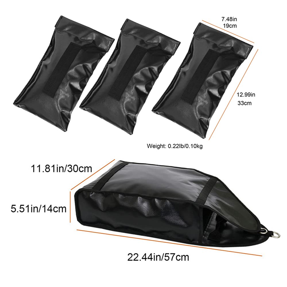 Running Weight Bag Speed Training Sandbag Adjustable Weight Sled Running Training Used For Speed Training For Sprinters With 3 W